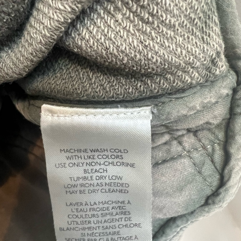 Free People Juno Quilted Oversized Jacket - Olive sz S - Picture 7 of 8